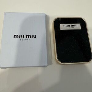Miu Miu Black and Gold Mirror